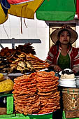 Myanmar - Kyaikhtiyo, the village of restaurants, souvenir shops and guesthouses.